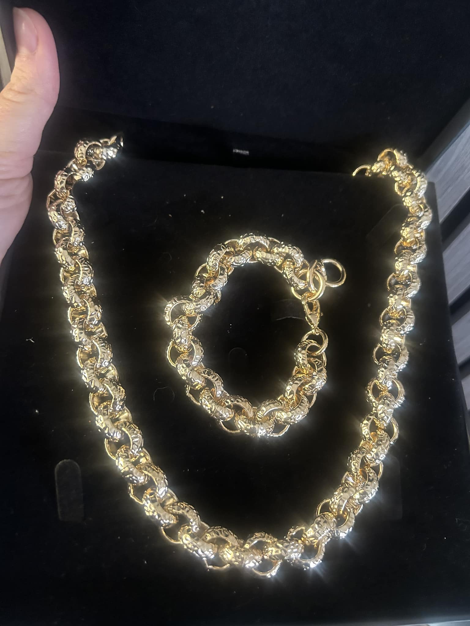 15mm Hammered Belcher Set