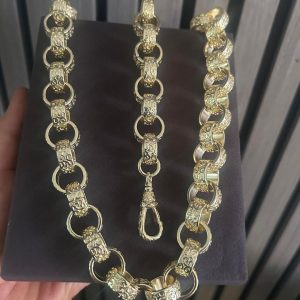 Men's 15mm Gold-Filled Jewellery Set