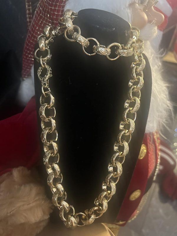 18mm Patterned Bracelet with Luxury Clasp