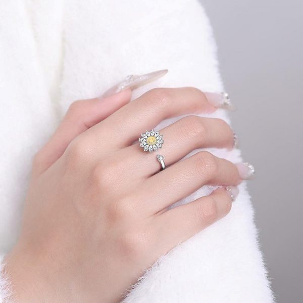Sunshine Spinner Ring - Gold Filled - Image 2