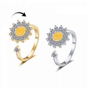 Sunshine Spinner Ring - Gold Filled
