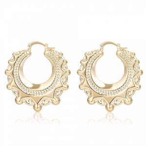 2cm Round Creole Earrings