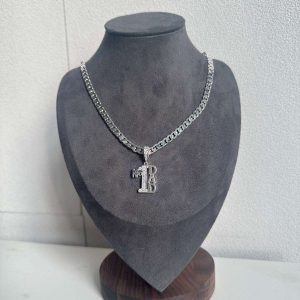 No. 1 Dad Necklace - Rhodium Plated