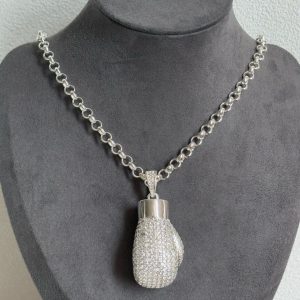 boxing pendant and 5mm chain