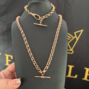 Premium Rose 8mm Tbar Belcher Set