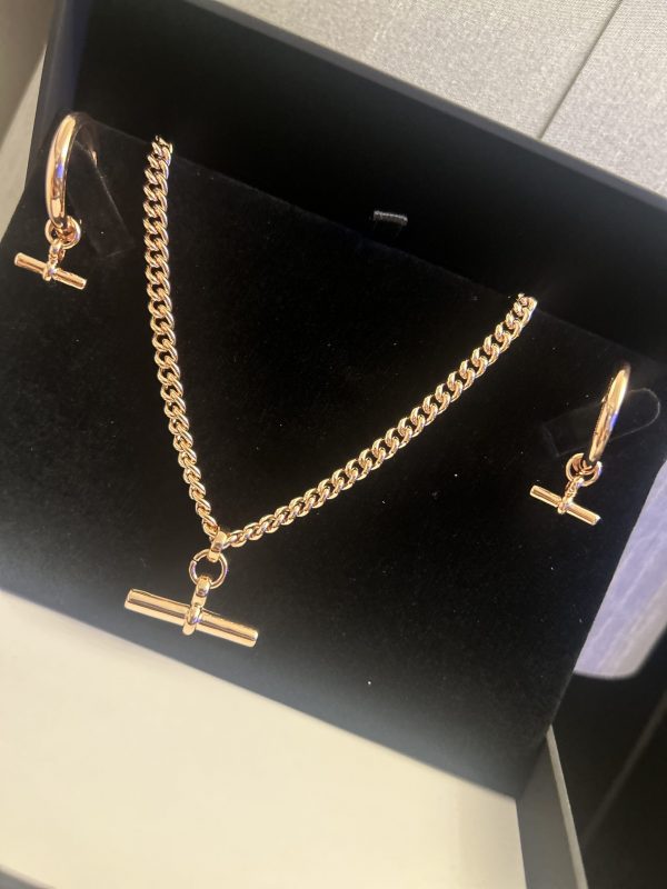 New T-Bar Set - Rose Gold