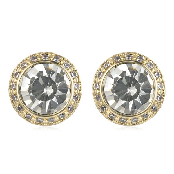 Premium Gold and White Stone Tennis Set - Image 5
