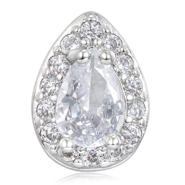 NEW - Silver Teardrop Tennis Set – Rhodium Plated - Image 4