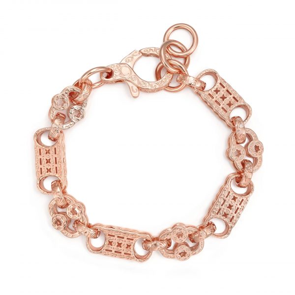 10mm Patterned Stars and Bars Bracelet- all colours - Image 5