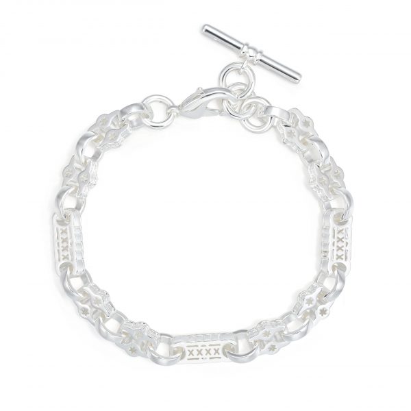 Premium Silver 8mm Stars and Bars Set - Image 3
