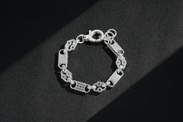 10mm Patterned Stars and Bars Bracelet- all colours - Image 7