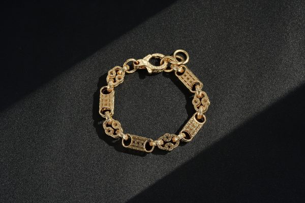 10mm Patterned Stars and Bars Bracelet- all colours - Image 8