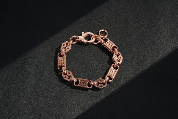 10mm Patterned Stars and Bars Bracelet- all colours - Image 6