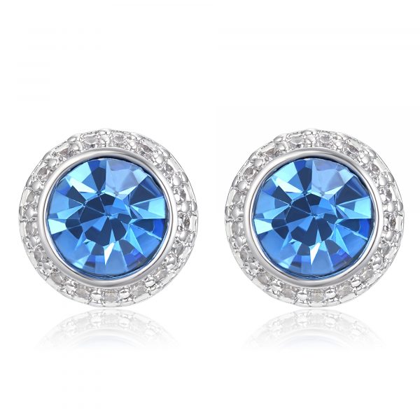 Silver Blue Tennis Jewellery Set - Image 10