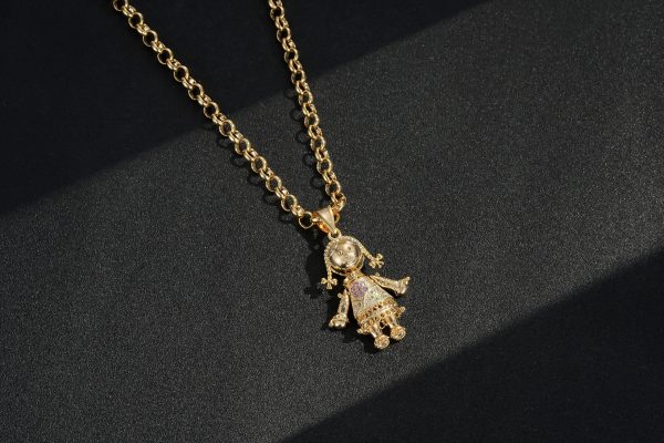Premium Gold-Filled Ragdoll Necklace - Image 5