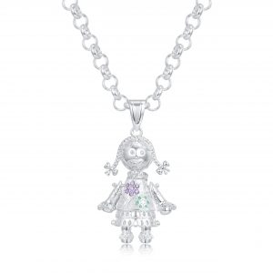 Silver Ragdoll Necklace