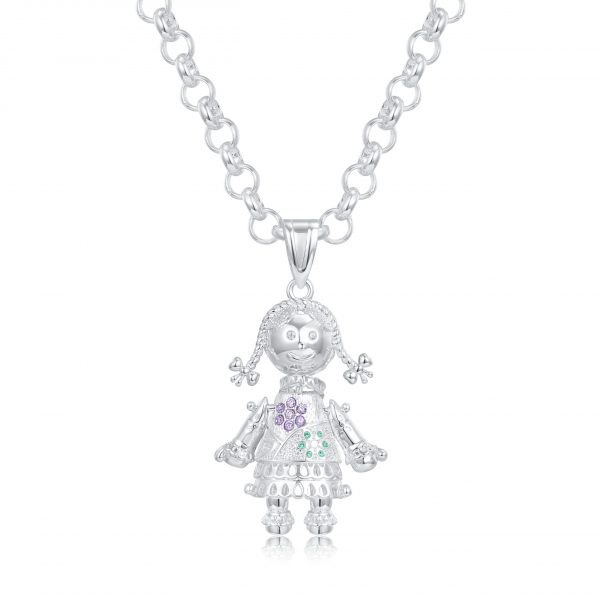 Silver Ragdoll Necklace