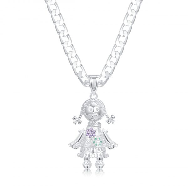 Silver Ragdoll Necklace - Image 2