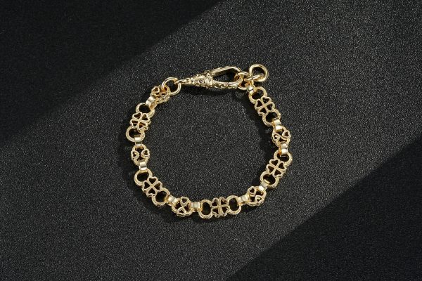 Premium Gold-Filled Clover Bracelet - Image 3