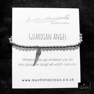 Guardian Angel Beaded Bracelet with Card