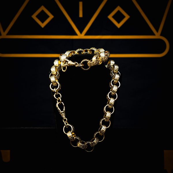 Premium 9ct 15mm Gold-Filled Belcher Set - Image 2