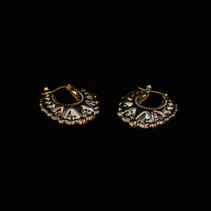25mm Round Gold-Filled Creole Earrings