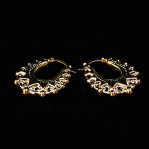 30mm Gold-Filled Medium Oval Creole Earrings