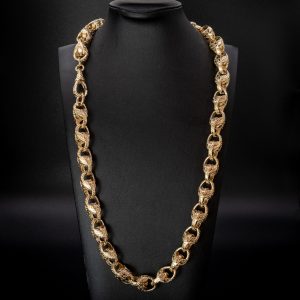 13mm Luxury 9ct Gold-Filled Tulip Necklace