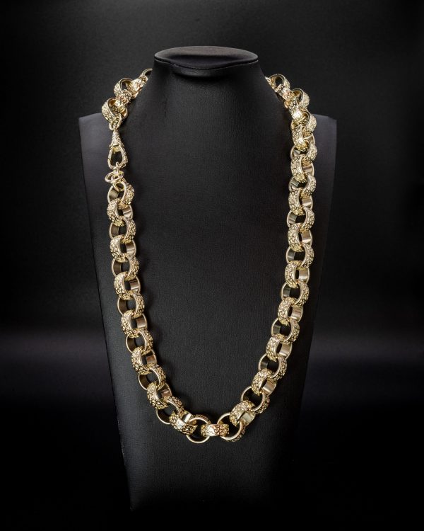 Premium 9ct 15mm Gold-Filled Belcher Set - Image 6