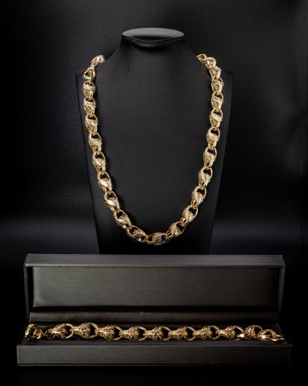 13mm Luxury 9ct Gold-Filled Tulip Necklace - Image 2