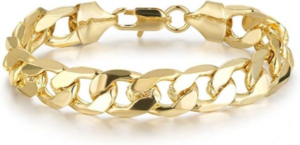 Luxury 9mm Curb Bracelet – 8 Inch