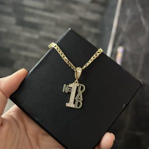 Number 1 Dad Necklace