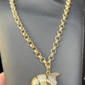 8mm Dolphin Necklace