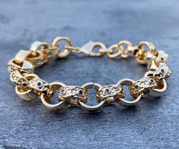 9mm Gold-Filled Belcher Bracelet - 6-Inch Child's