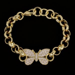 Child's 6-Inch Butterfly Belcher Bracelet