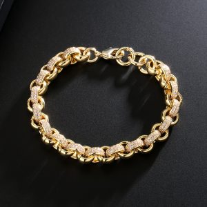 Child's Pink 8mm Adjustable Belcher Bracelet -