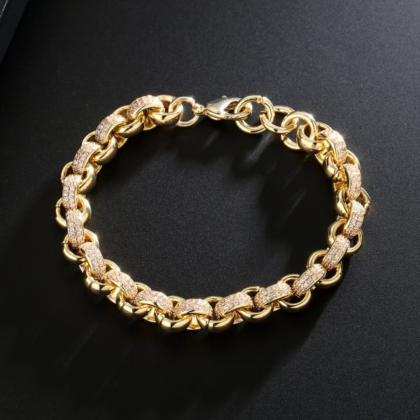 Child's Pink 8mm Adjustable Belcher Bracelet -