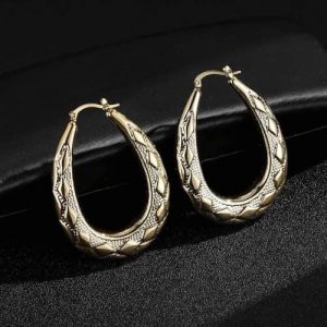 Large 45mm Gypsy Hoop Earrings