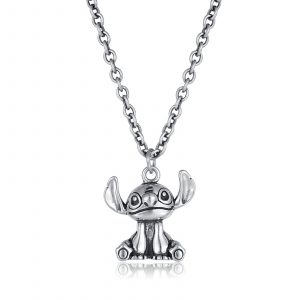 Sterling Silver Necklace - Stitch