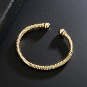 Gold-Filled Torque Bangle