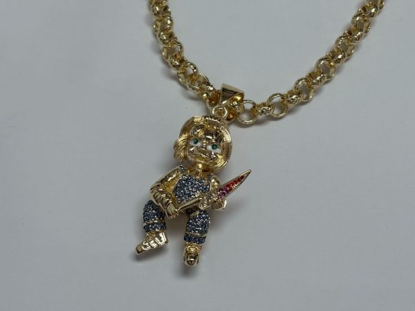 chuckie Pendant and 8mm chain - Image 2