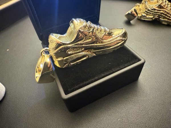 Air max 90 Trainer Pendant Premium 9ct gold filled - Image 2