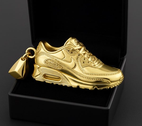 Air max 90 Trainer Pendant Premium 9ct gold filled